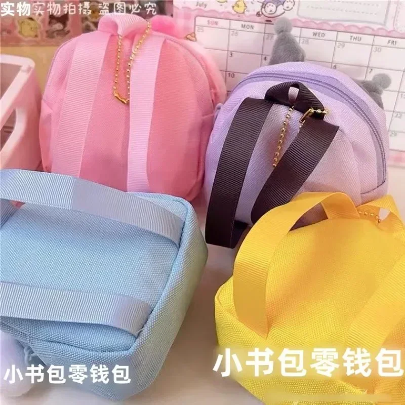 Kuromi  Anime Kawaii Sanrio My Melody Fashion Storage Bag Cute Cinnamoroll  Ins Creative Coin Wallet Handbag Gifts for Kids