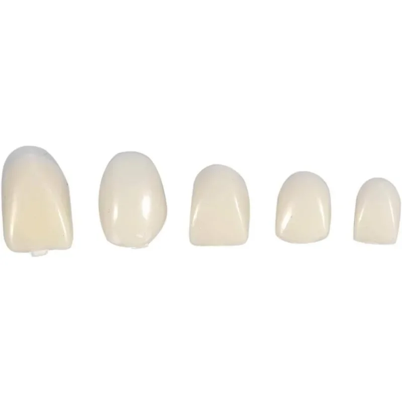 Neueste 50 Stück/Box für Mundpflege (Vorderzähne) Porzellan-Veneers und Zahnpatches Temporäre Krone, Künstliche Zähne – Detail 6