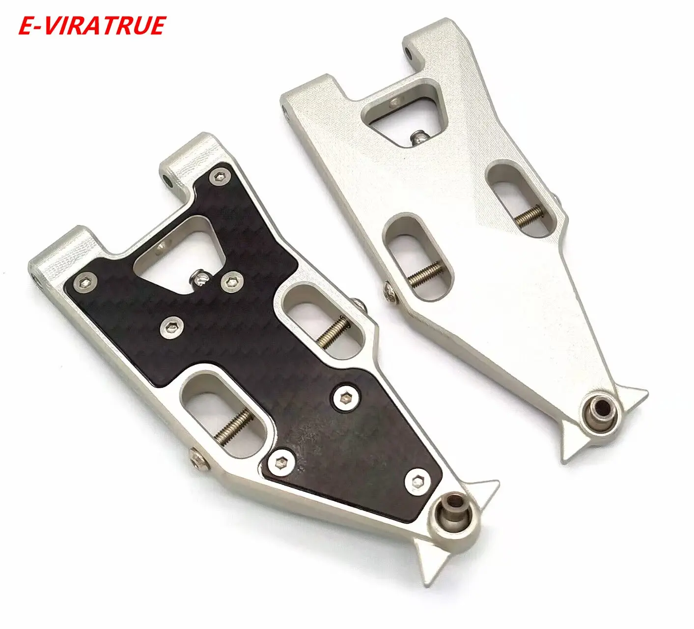 E-VIRATRUE 7075 Aluminum Lower Suspension Arms For Losi Baja Rey 1.0&2.0&Losi RZR Rey 1/10
