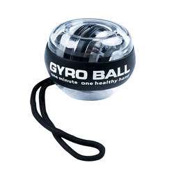 LED Wrist Gyro Ball, Auto-Start Power Trainer, Gyroscopic Arm Hand, Forearm Exerciser, Sport Fitness Equipment