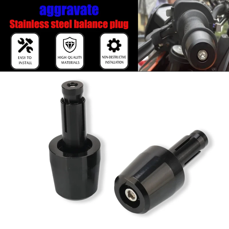 

For DUKE 390 250 For DUKE 790 890 For DUKE 1290 Motorcycle Handle Bar End Handlebar Grips ends Sliders Cap Plug Slider