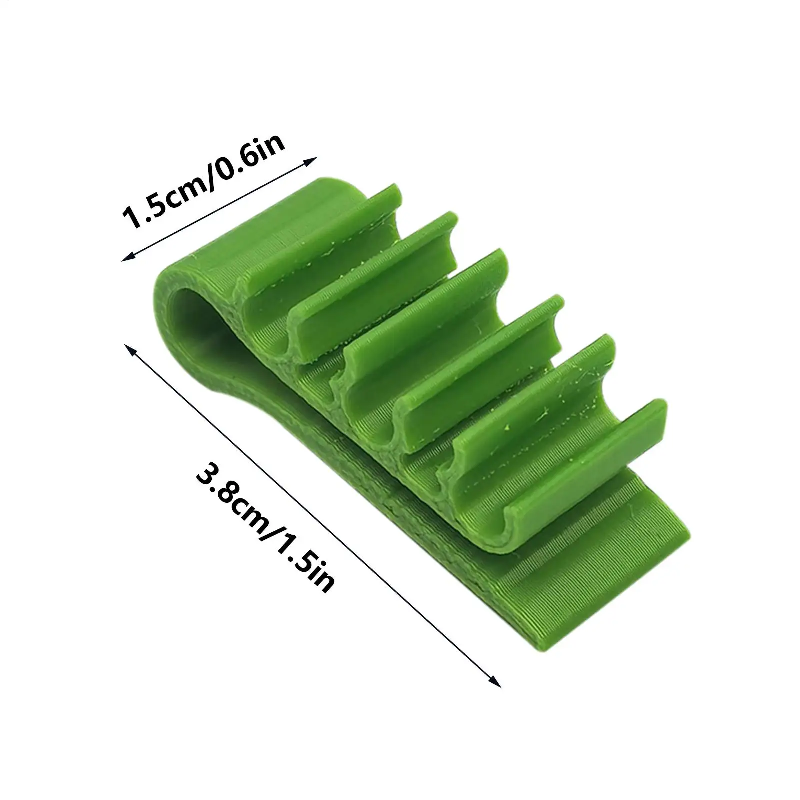 مشابك حافة قبعة الجولف ثلاثية الأبعاد مطبوعة على شكل قبعة جولف، ملحقات رياضية خفيفة الوزن مدمجة