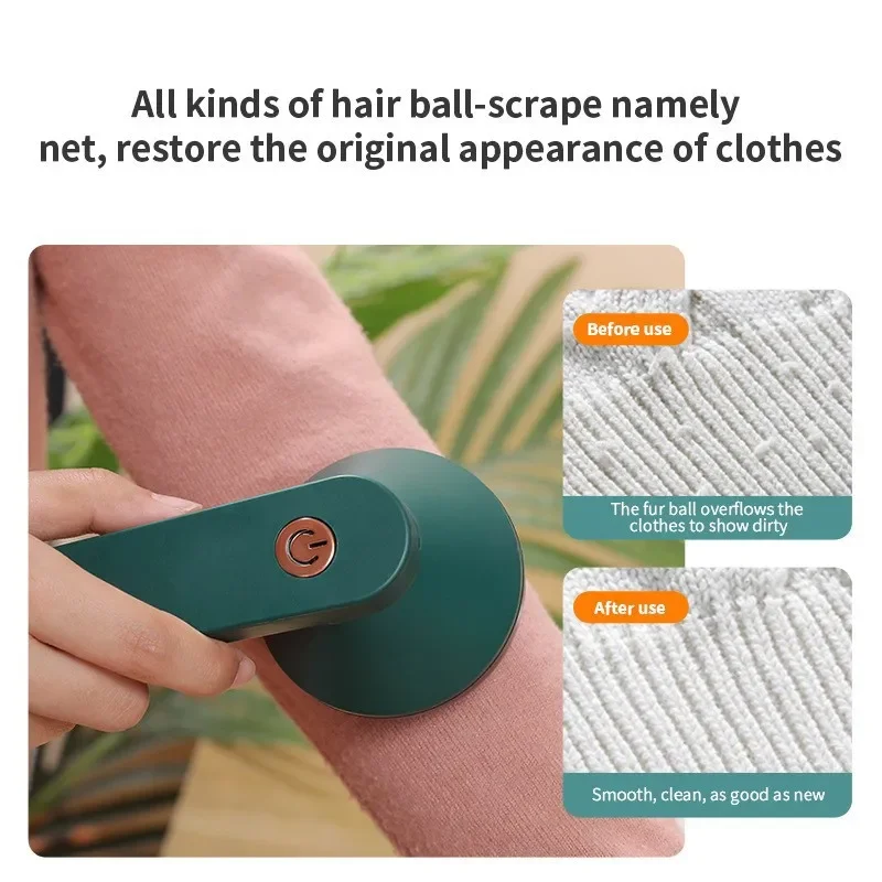 Electric Hairball Trimmer Clothes Automatic Hairball Removal Shaving Six Knife Heads Usb Charging Home Portable Home Lint Remove