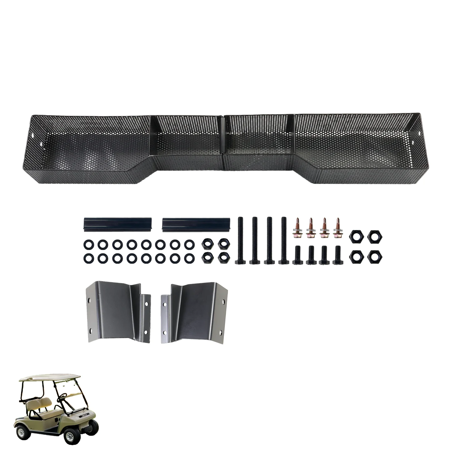 

Golf Cart Parts Clubcar DS Foldable Front Storage Basket for Golf Cart Accessories