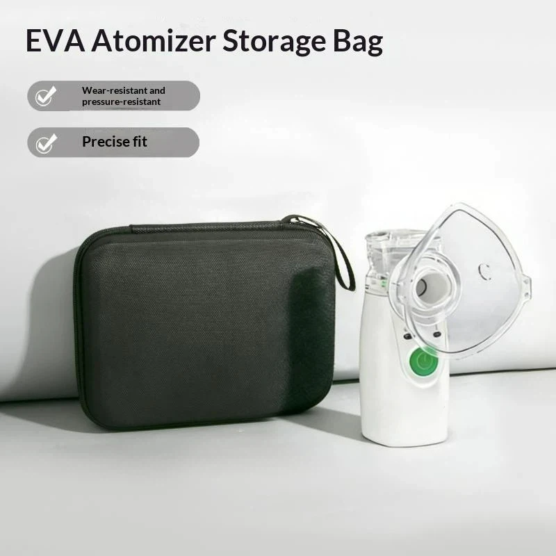 Waterproof Portable Nebulizer Storage Case Respirator Carry Bag Medicine Pouch Travel Organizer