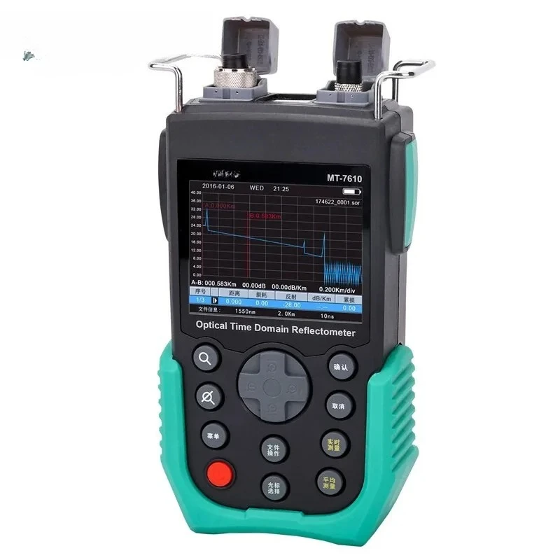 Pro'sKit مقياس انعكاس المجال الزمني البصري جهاز اختبار الألياف الضوئية كاشف نقطة التوقف للخطأ MT-7610G #3