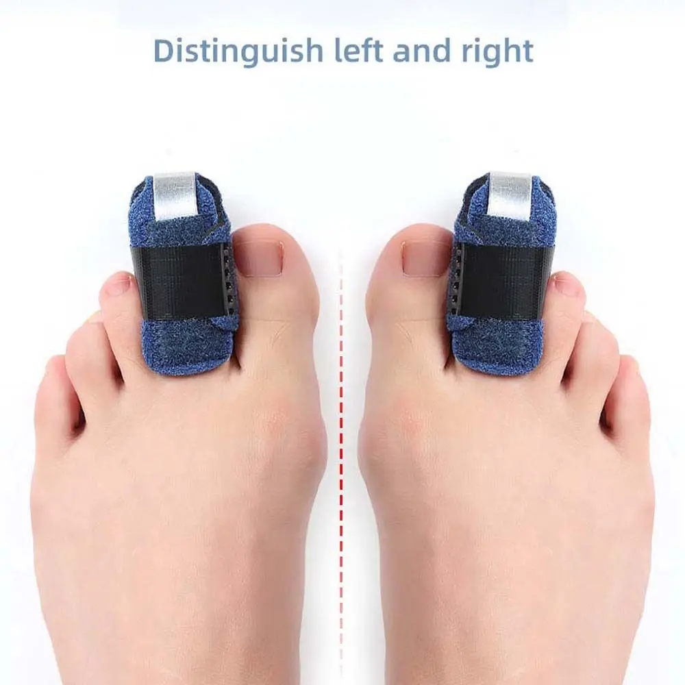 Support Finger Splint Straightening Thumb Injury Foot Correction Brace Joint Stabilizer Toe Splint Toe Fix Strap Protector