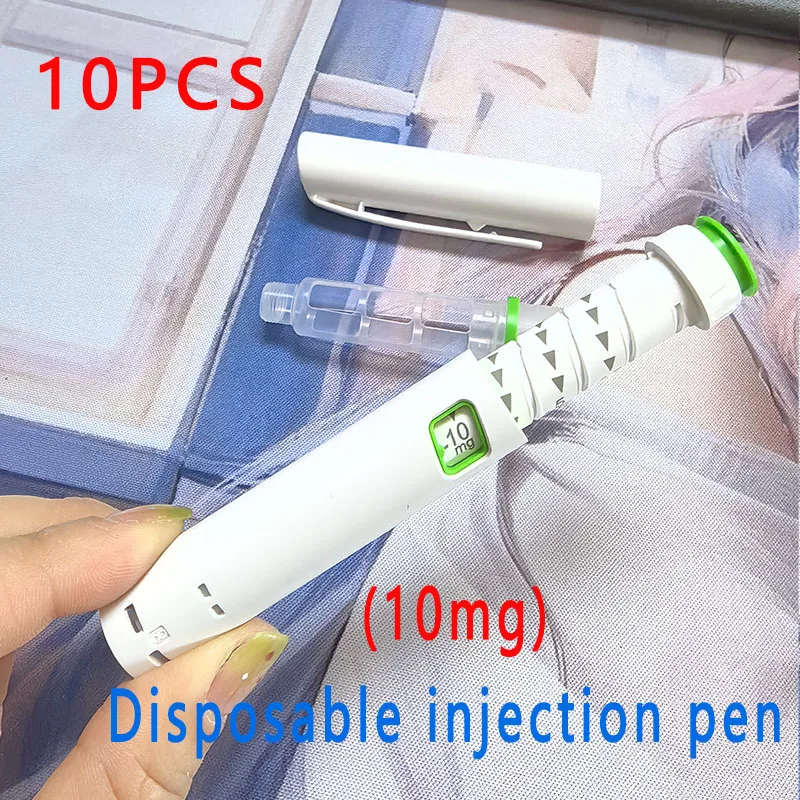 Disposable Pen Compatible with 3ml Insulin Cartridge, 10mg Portable Daily Auxiliary Care Helper
