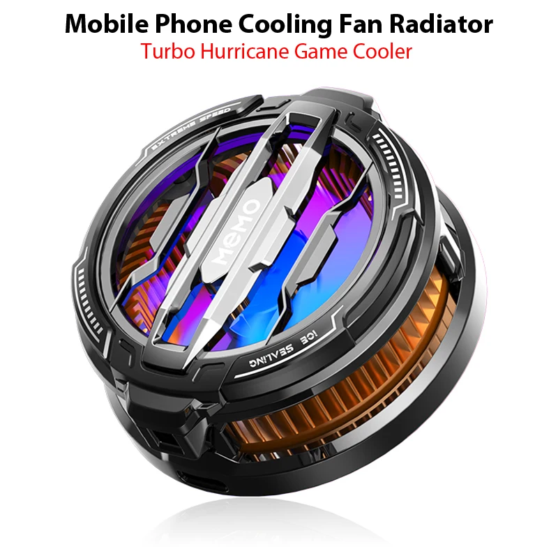 Magnetic Phone Cooler, Semiconductor Mobile Phone Cooler, Cooling Fan Radiator for Gaming Portable Phone Cool Heat Sink