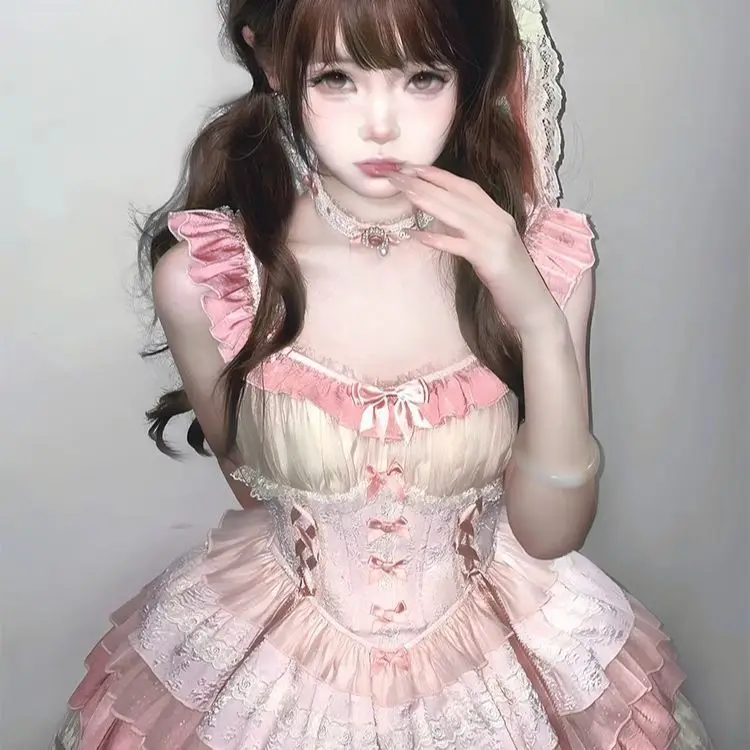 

Japan Lolita Jsk Style Daily Sweet Dress Bow Lolita 2026 New