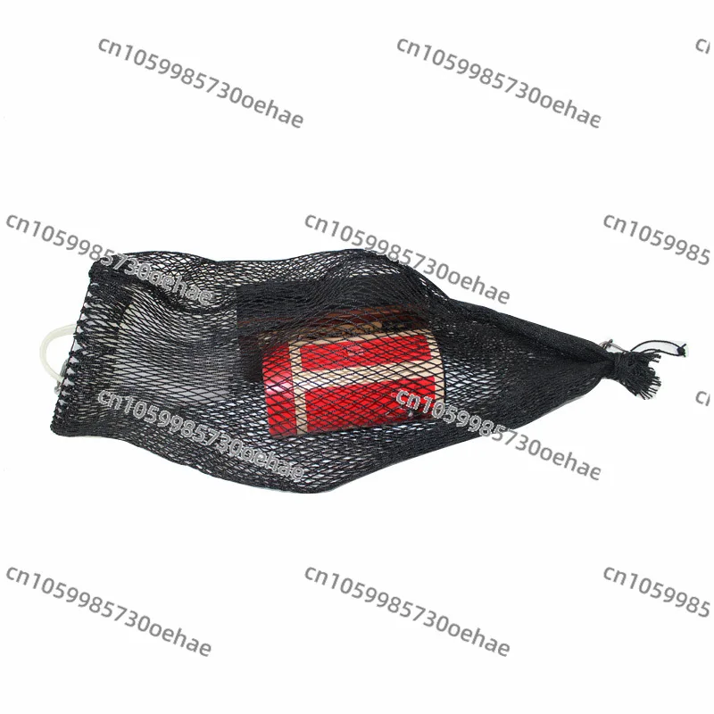 Nylon Material Bold Enlarged Diving Fishing Pack Fish Net Pocket Fish Protection Underwater Net Bag Strong and Durable