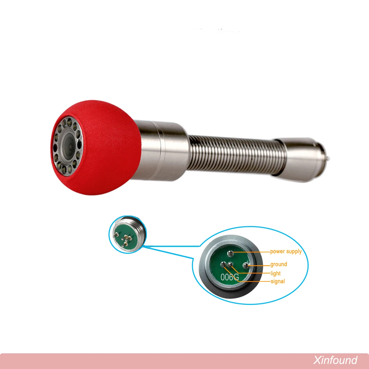 

Replacement 23mm 512Hz Transmitter Type A Camera Head For Sewer Drain Pipe Inspection Camera Repair Sonde Pipe Locator