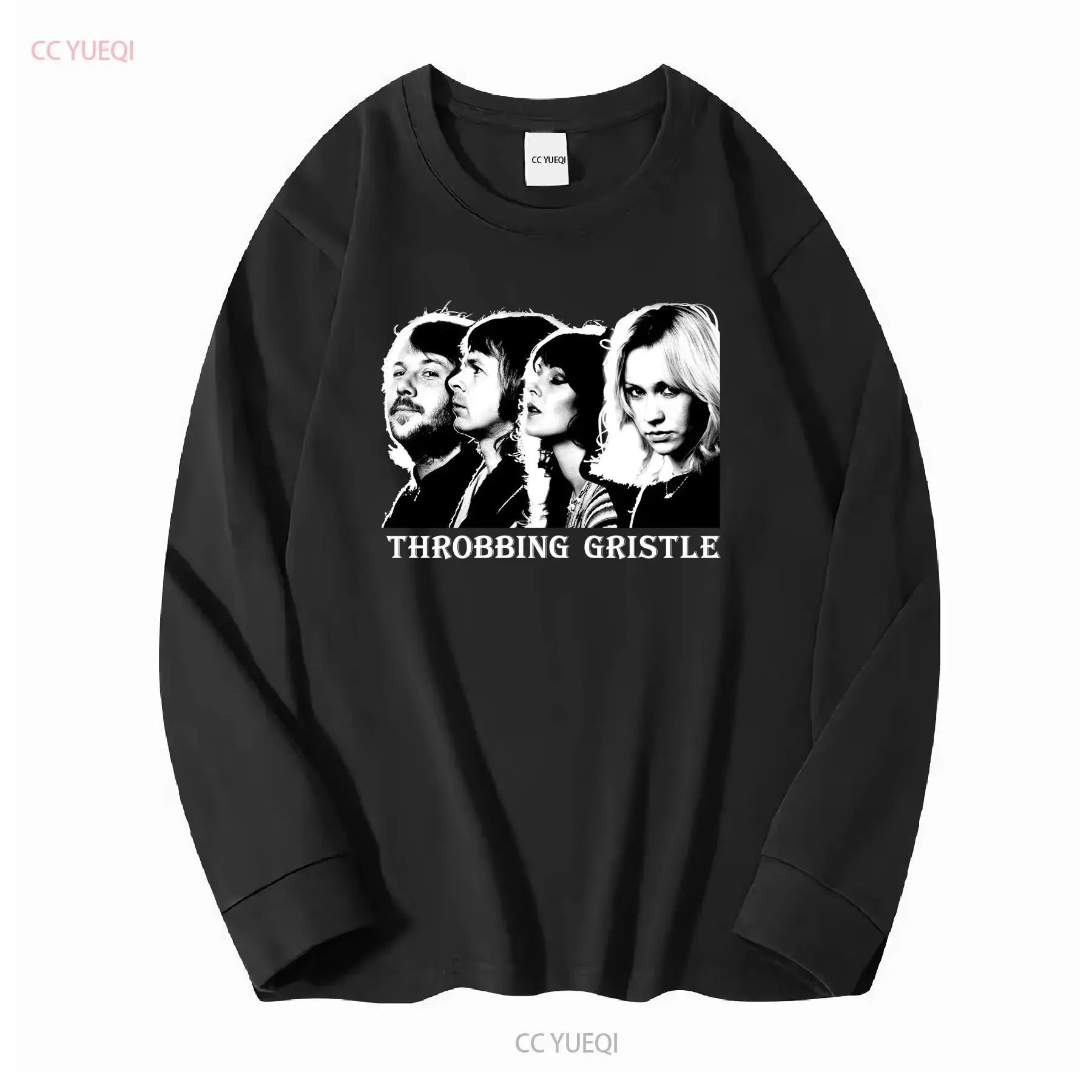 Throbbing Gristle band poster T Shirt good hot new long or short sleeves vintage Washed Stretched Breathable homme Versatile
