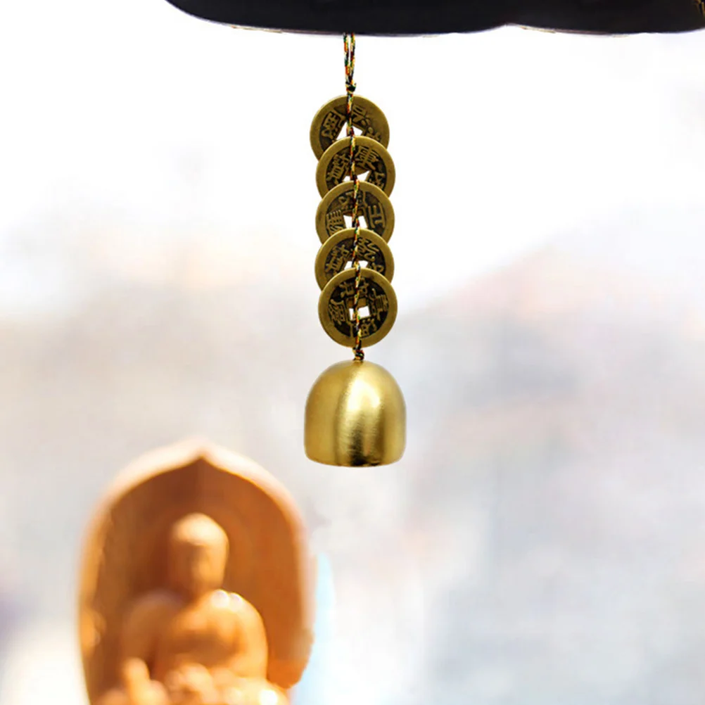 Feng Shui Ornaments DIY Charm Pendant Chinese Coins Decor Door Decoration Accessories Making Pendants The Bell