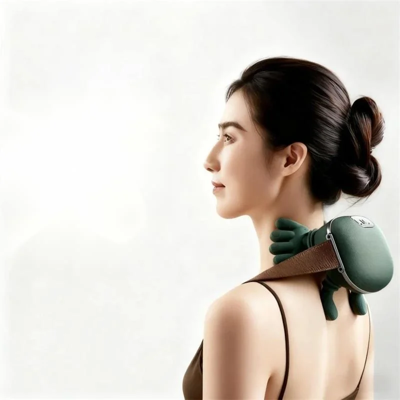 

Neck Shoulder Massager Shiatsu Cervical Trapezius Massage With Heat Rechargeable For Home Office Relaxation Gift For Women