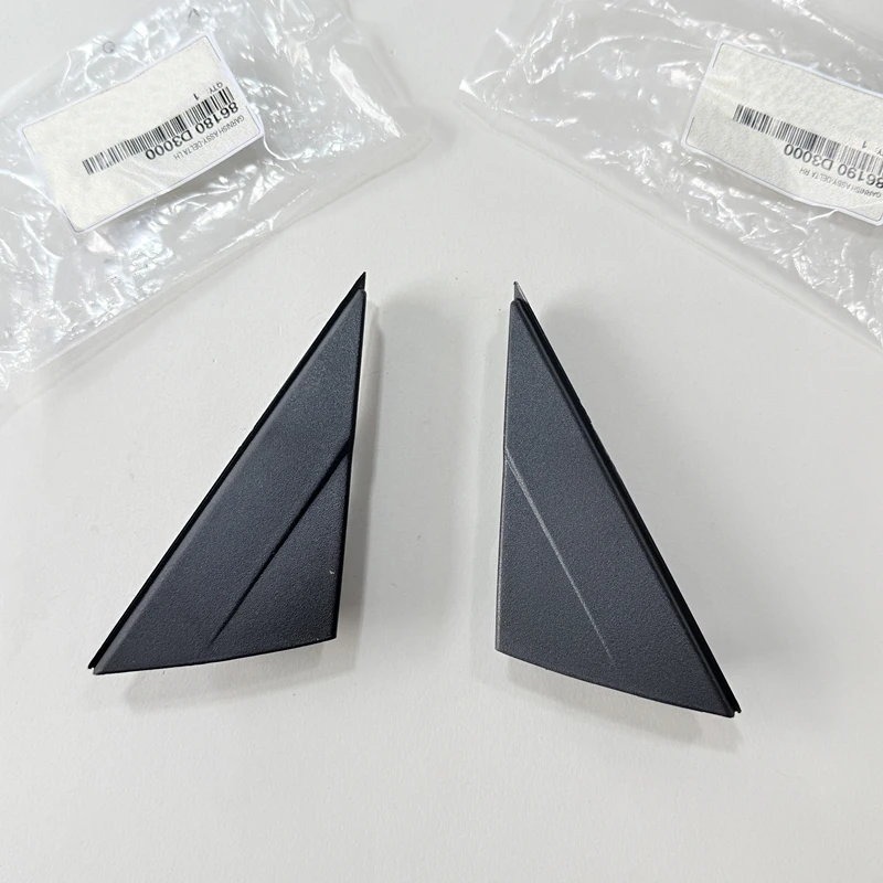 For 2016-2020 Hyundai Tucson Rearview Side Mirror Corner Triangle Molding Trim Cover Panel Lid 86180D3000 86190D3000