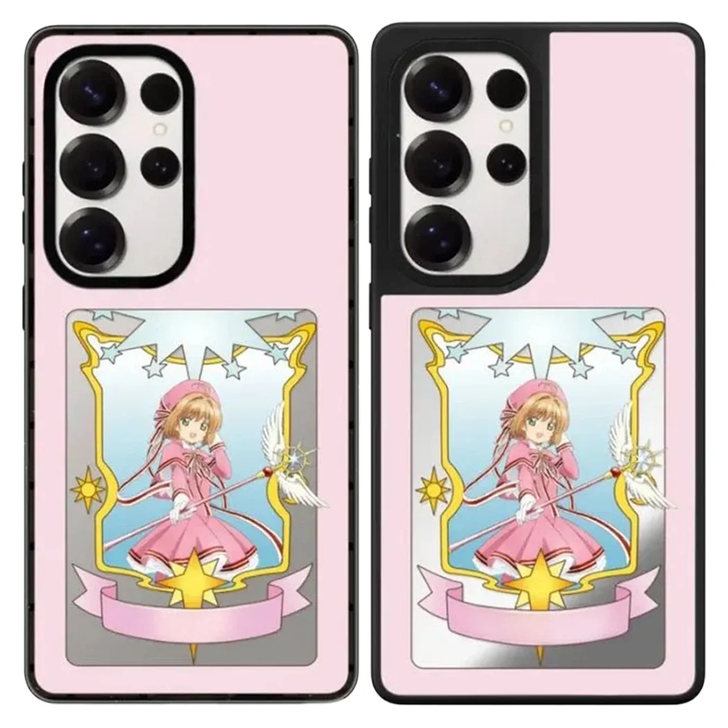 

510313 Mirror / Acrylic Magnetic Case: Compatible With Samsung Galaxy S23 U S24U S25 Ultra S25+ Plus Shell