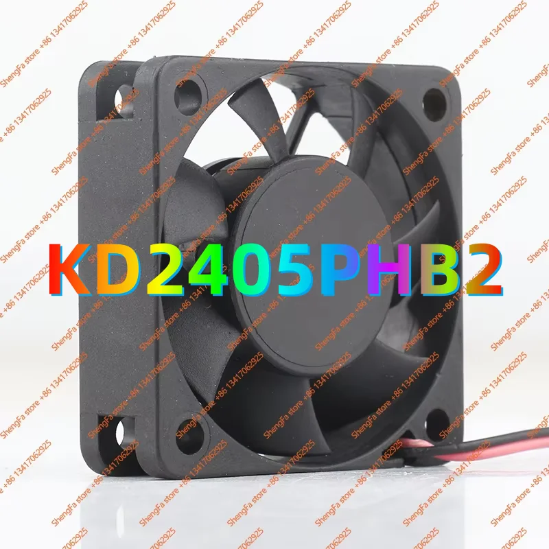 cooling fan Original Sunon 5015 5CM 50X50X15MM maglev frequency converter two-wire Mute KD2405PHB2 DC 24V 1.3W