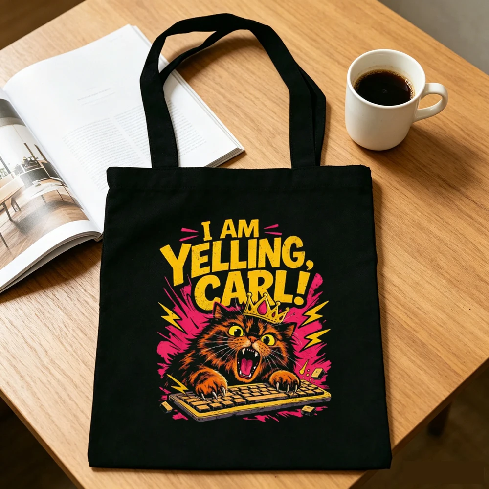 Dungeon Crawler Carl tote bag personnalisable totebag sac cabas shoulder  y2k woman