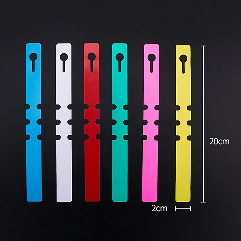 50 قطعة علامات النباتات المقاومة للماء البلاستيك النباتات معلقة العلامات البستنة مصنع ماركر أدوات التسمية حديقة الأواني والمزارعون العرض #4