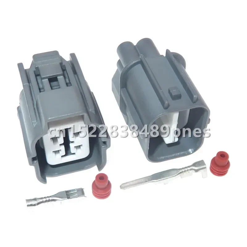 4 Pole 6189-0132HW Sealed Auto Wiring Harness Plug Light Lamp Motor Connector For Toyota Camry Honda B-Series O2 Sensor Socket