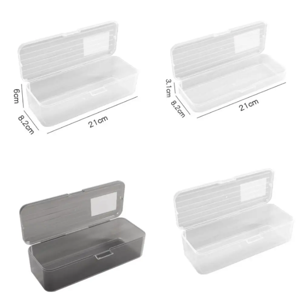 INS Wasserdichte Stift Bleistift Box Multifunktionale Kunst Versorgung Bleistift Fall Transparent Desktop Organizer Schule Büro