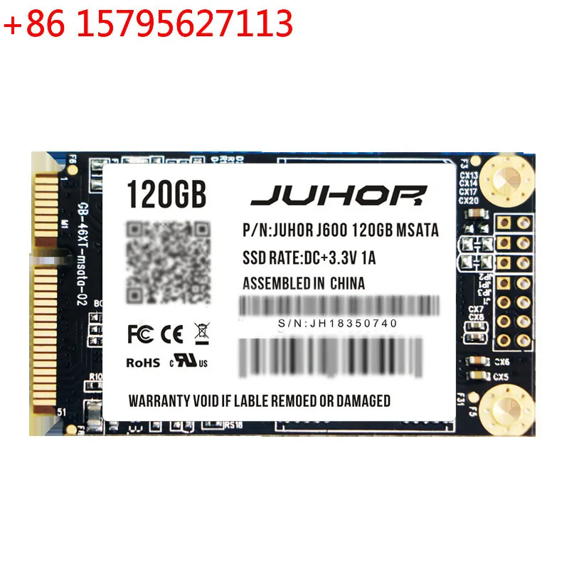 JUHOR 64GB 128GB 256GB SSD mSATA interface