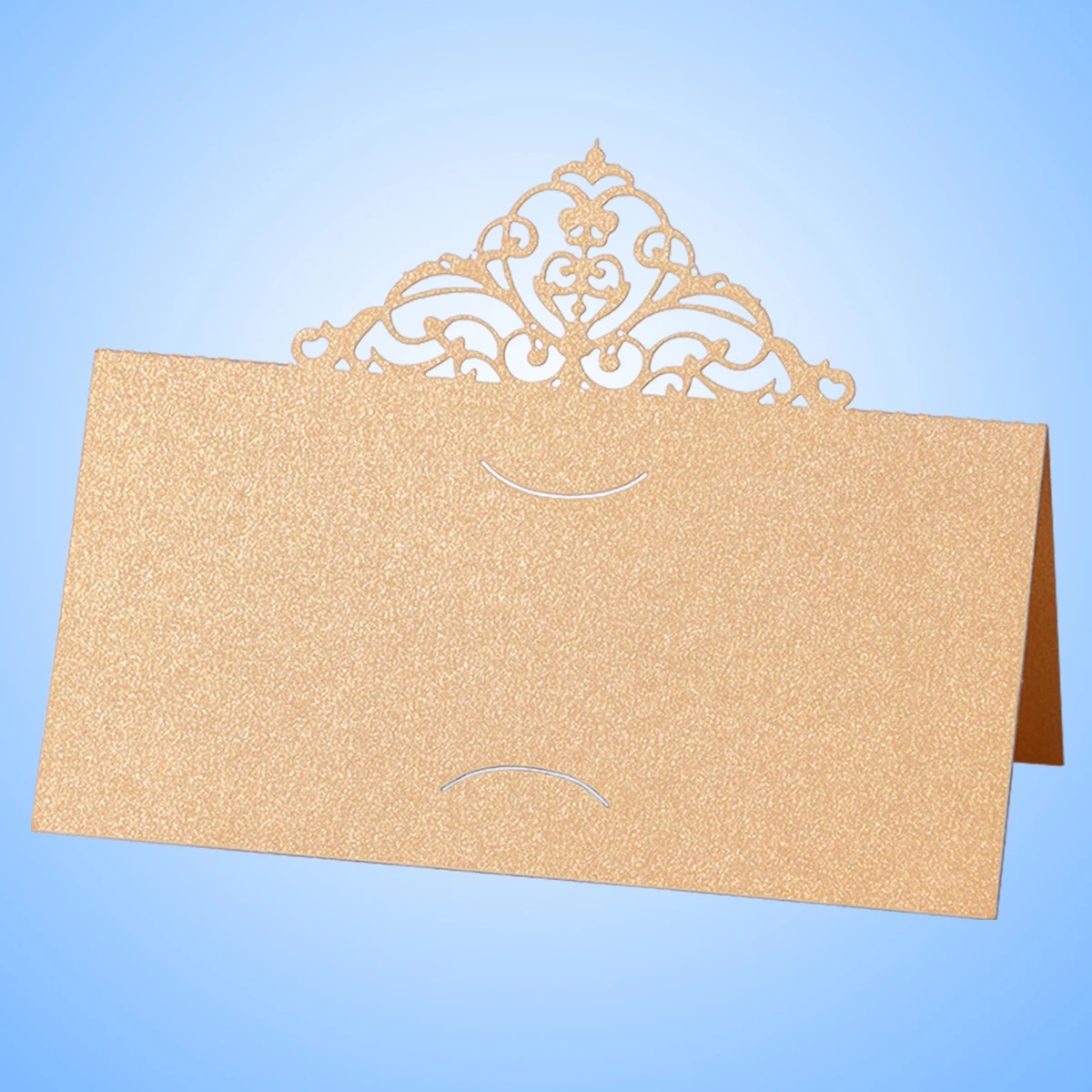 50 Stück hohl geschnittene Blumen-Namen-Tischdekoration, elegante Hochzeitszeltkarten, Brautparty, Verlobungsfeier, Rot, einfach zusammenklappbar