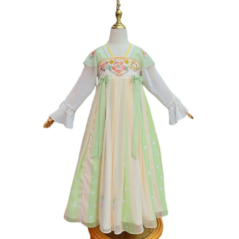 

Костюм для девушки в китайском стиле супер сказочное летнее тонкое платье