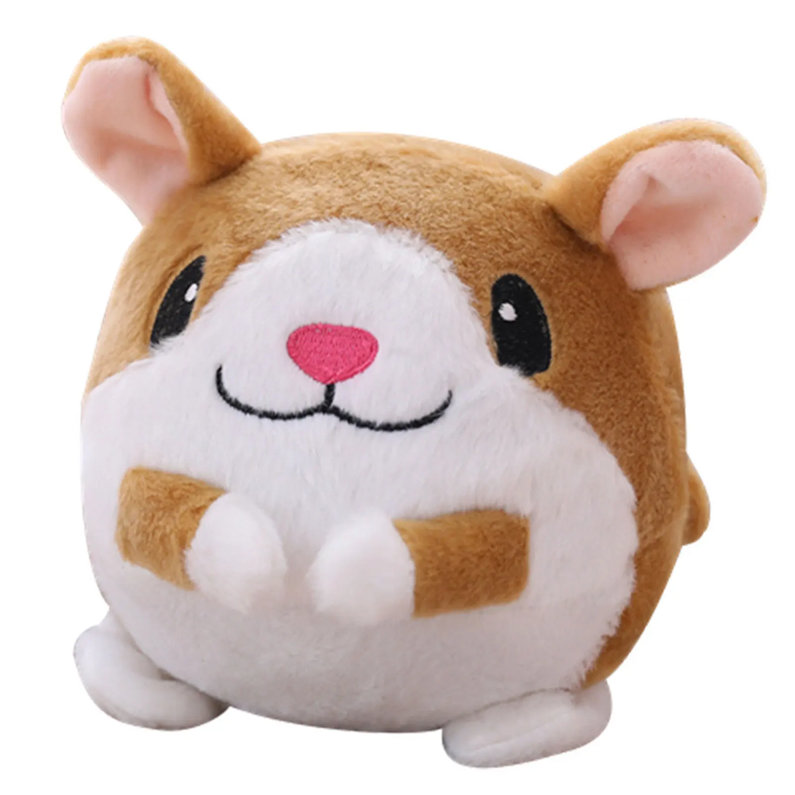 Música saltando bola squeakys brinquedos de pelúcia filhote de cachorro som eletrônico dos desenhos animados calmante brinquedos de mastigação para diversão indoor playtime