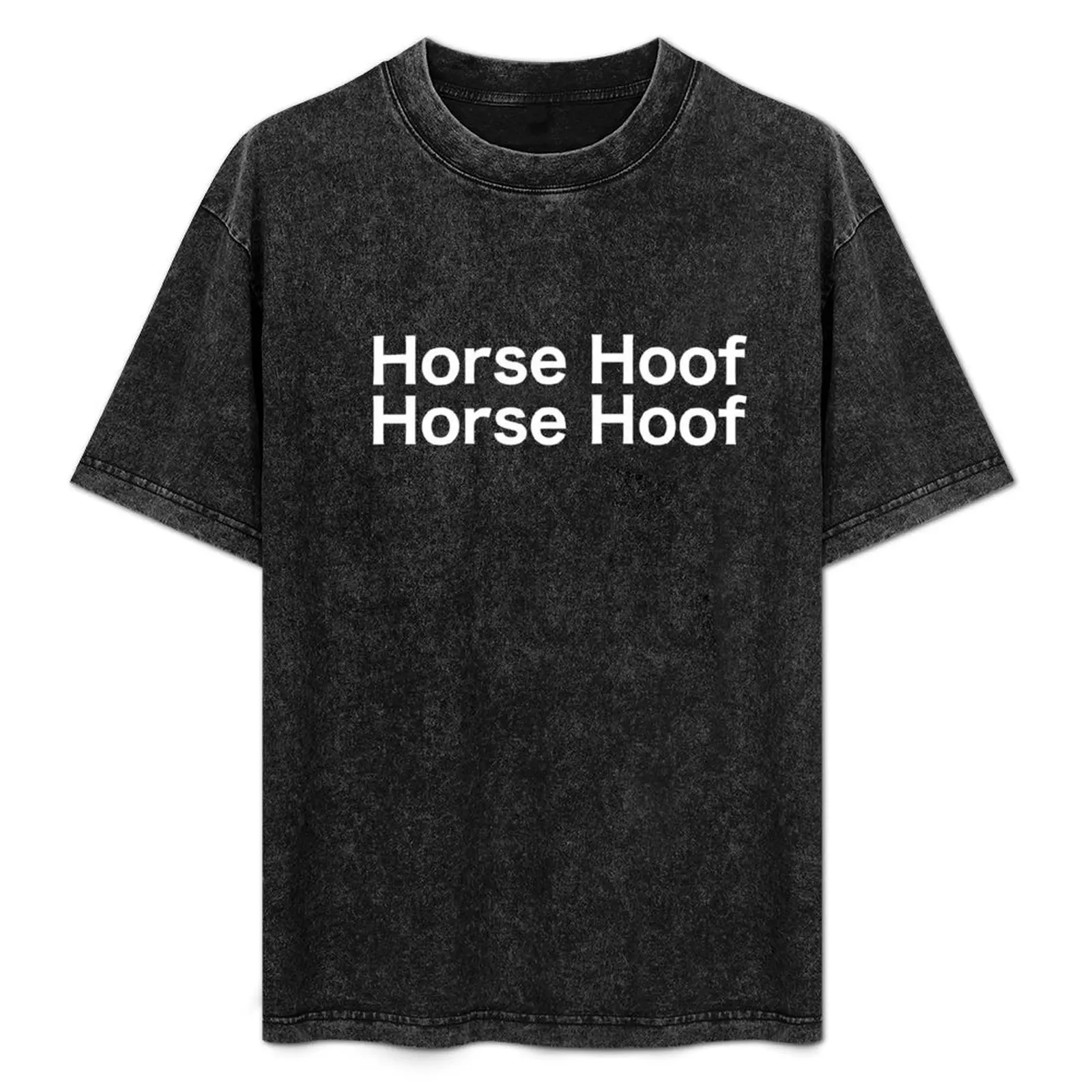 

Horse Hoof (For Horse Lovers) T-Shirt Vintage Style Printed Top