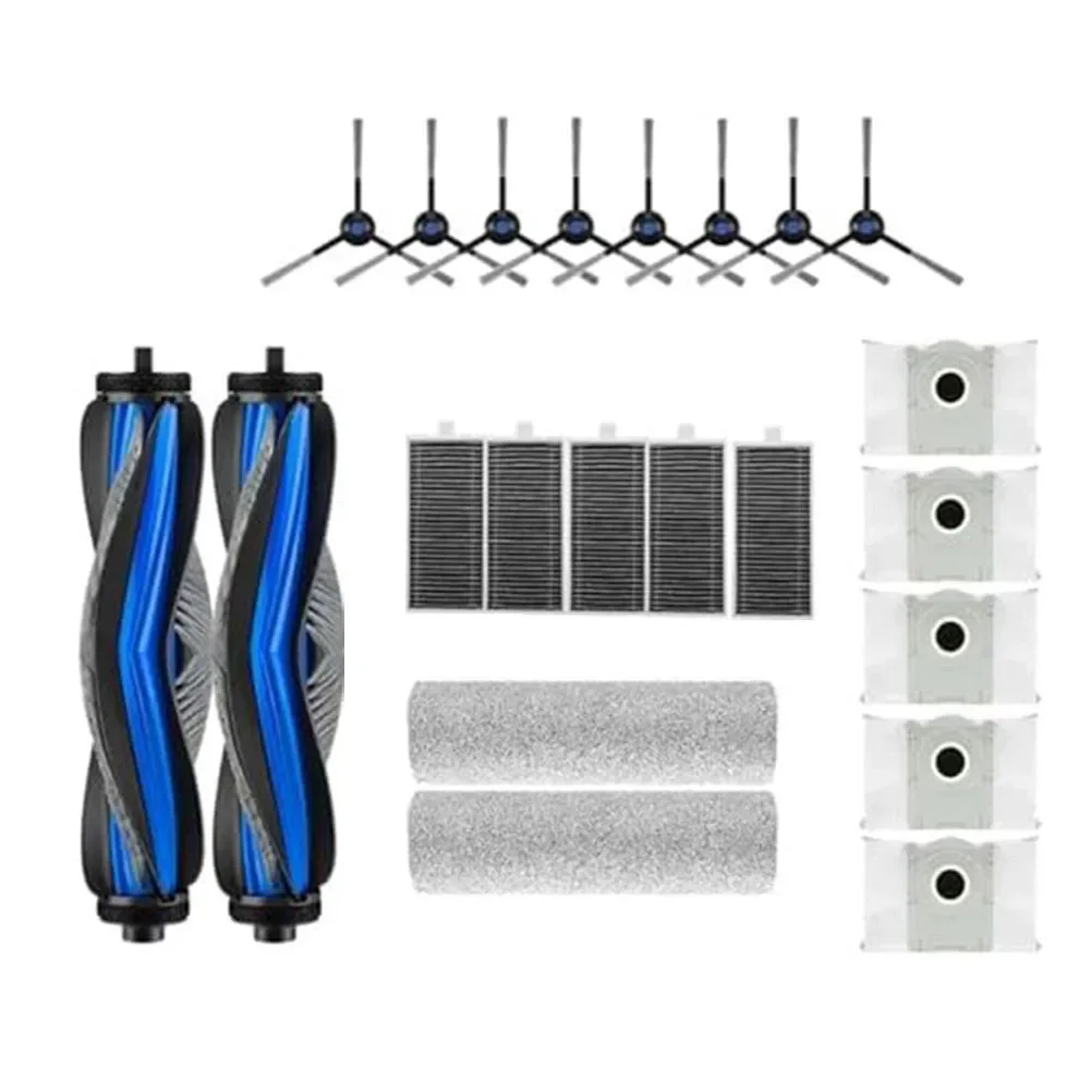 Compatible Replacement Parts For X8 Pro S14 Plus Vacuum: Easy Vacuum Cleaner Accessories Cleaning Robot Side Brush