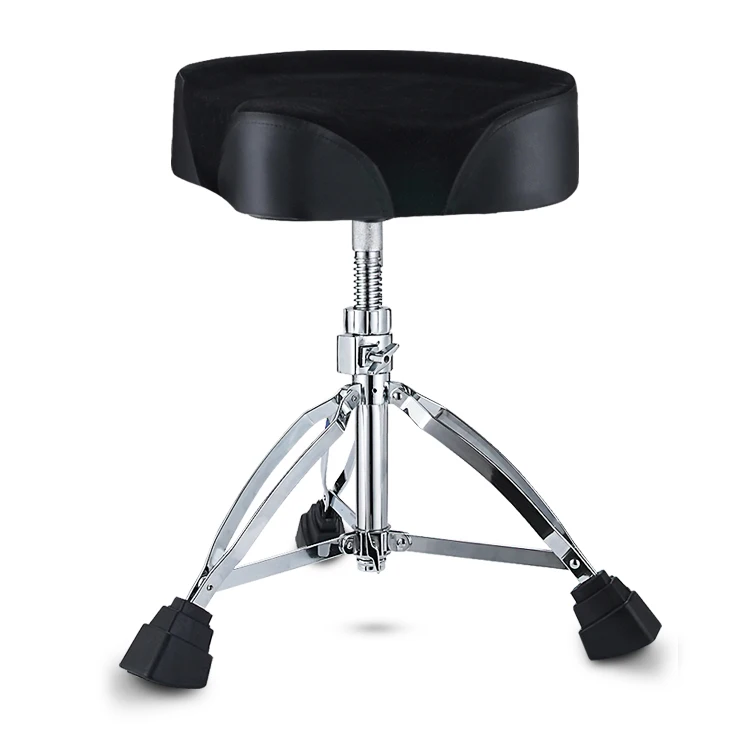 Guaranteed Quality Proper Price Comfortable Chinese Musical Instrument Wooden Black Stool Drum Stool Chairs