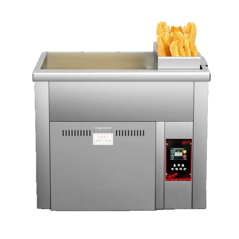 

Electric fryer Oil-water separation Fryer Commercial stall Large capacity gas frying twist frying machine