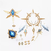 Honkai:Star Rail New Skins Sunday Cosplay Headwear Halo Ear Clip Earrings Halloween Carnival Party Accessories Prop