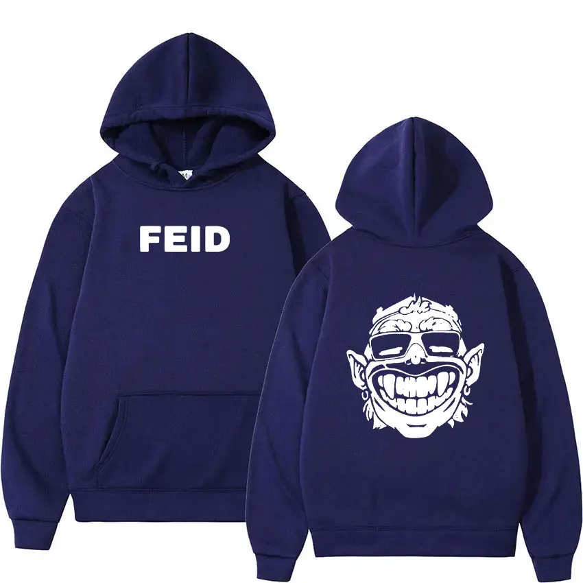 Ferxxocalipsis Tour 2024 feid ferxxo อัลบัมใหม่เสื้อสเวตเตอร์แบบสวมหัวแฟชั่นโอเวอร์ไซส์แบบลำลองสำหรับเสื้อฮู้ดชายหญิงฮิปฮอปสตรีทแวร์