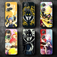 Assassination Classroom octopus Phone Case For Huawei P50 P40 P30 P20 Lite 5G Nova Plus 9 SE Pro 5T Y9S Y9 Prime Y6 Balck TPU