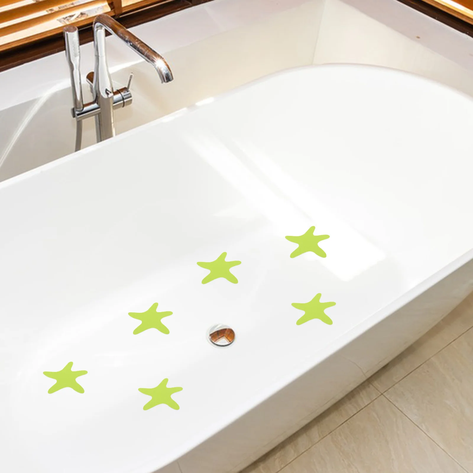 

Anti-slip Stickers Non-slip Shower Floor Bathtub for Green Peva Rubber