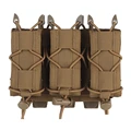 tan-Triple Pouch