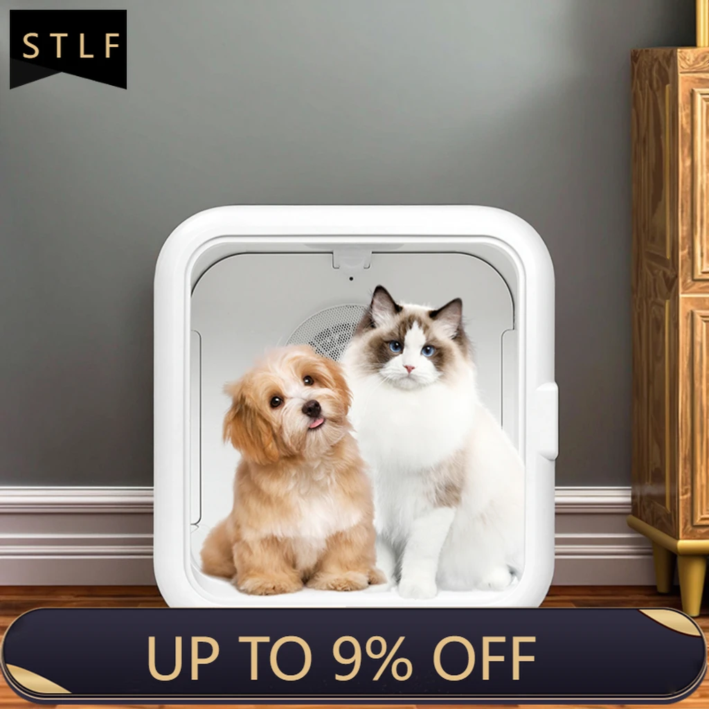 

STLF JW Fully Automatic Eco-Friendly ABS Material Pet Hair Dryer Box Silent Hair Blower for Cats Dogs Bathing Use 110-