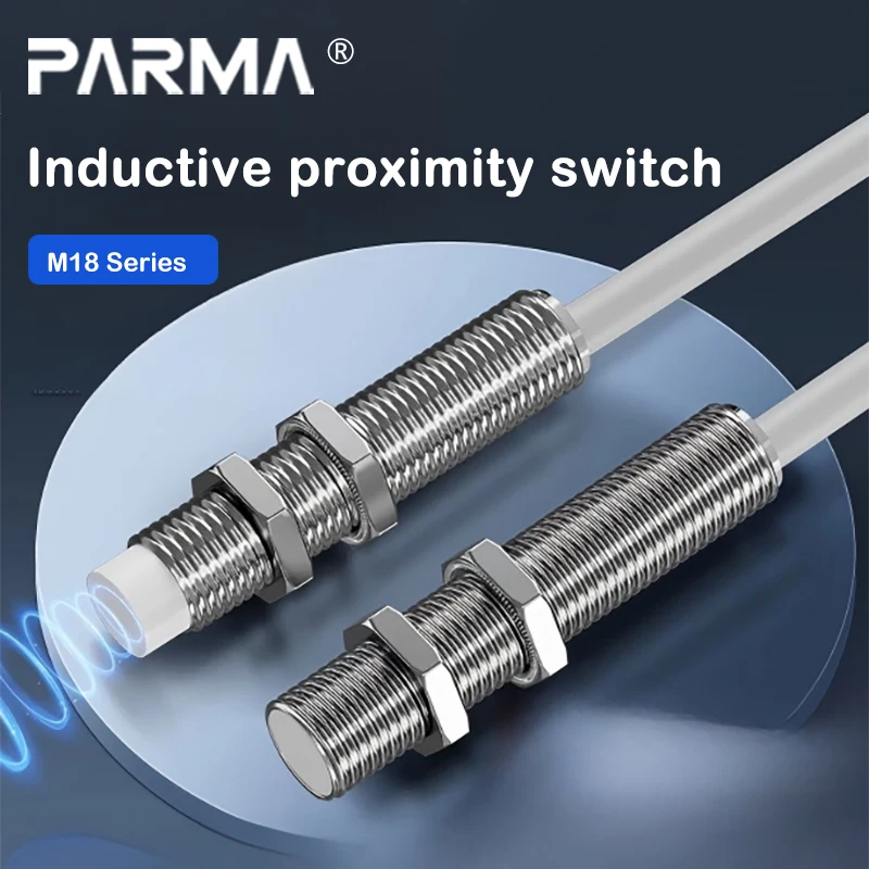 The M8 proximity switch with inductive sensor comes with a built-in wire and two metal sensors for induction.