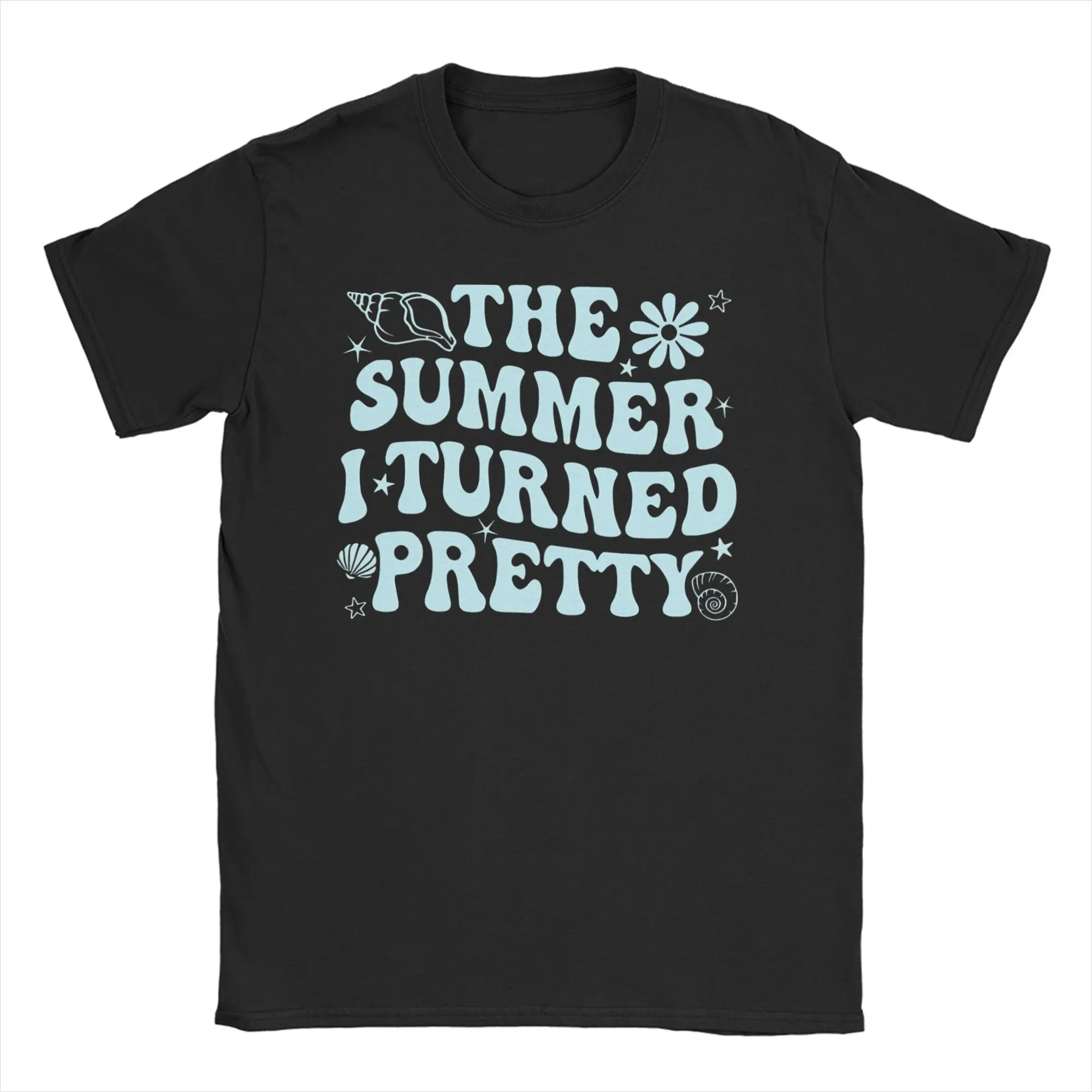 الرجال النساء الصيف تحولت جميلة 2025 تي شيرت ملابس قطنية خمر قصيرة الأكمام تي شيرت حجم كبير تي شيرت