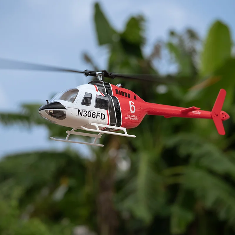 

FLY WING Bell 206 V3 RC Вертолет RTF PNP 6CH Бесщеточный двигатель GPS Самолет 450 размера и H1 M10 GPS-модуль Масштаб 1:16 Вертолет