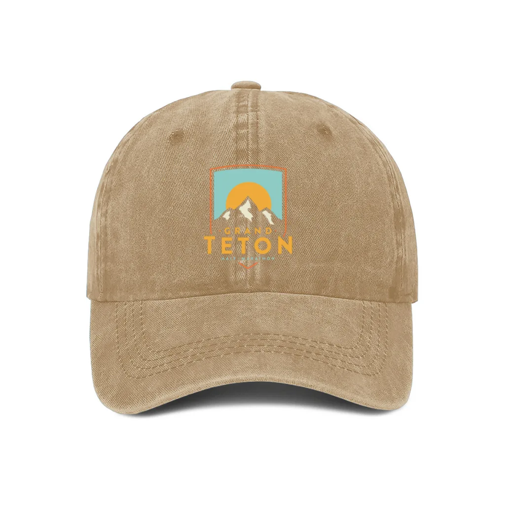 Grand Teton National Fashion Baseball Cap Outdoor Caps Sunscreen Hat Hip Hop Tide Snapback Hats Adjustable Cowboy