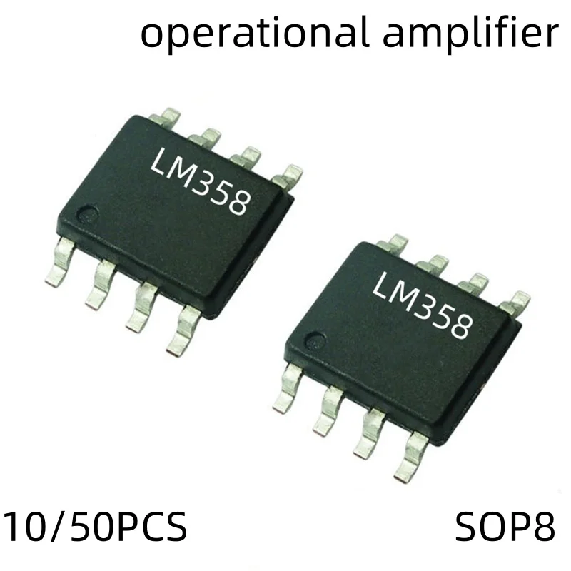 

XKSS 10/50PCS LM358DR SOP8 LM358 SOP LM358DT SOP-8 SMD LM358DR2G Dual Operational Amplifiers new and original IC