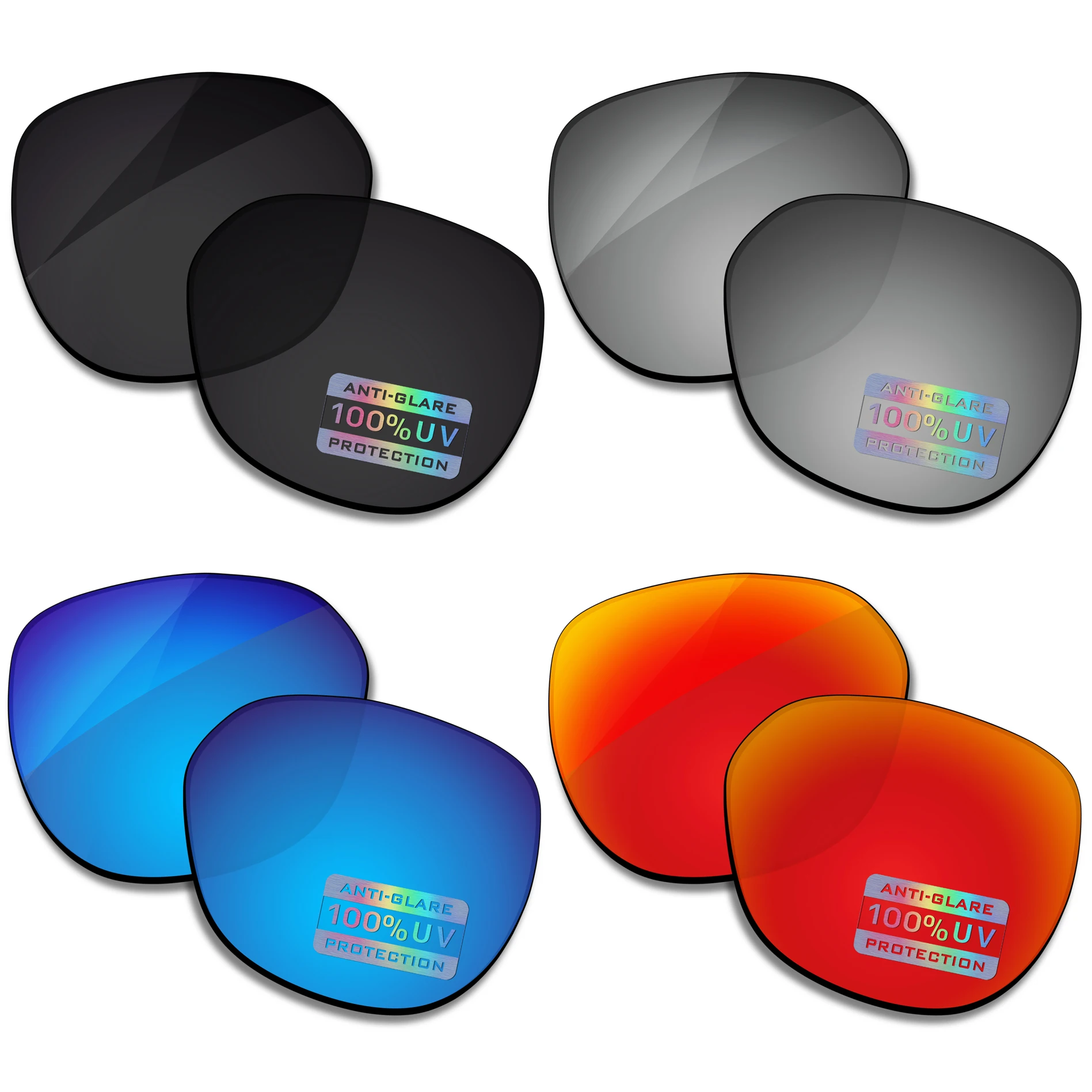

MYCOURAG Replacement Lenses for OAKLEY Latch Key M OO9394 - 52mm Sunglasses UV400 Protection Multi-Color Options