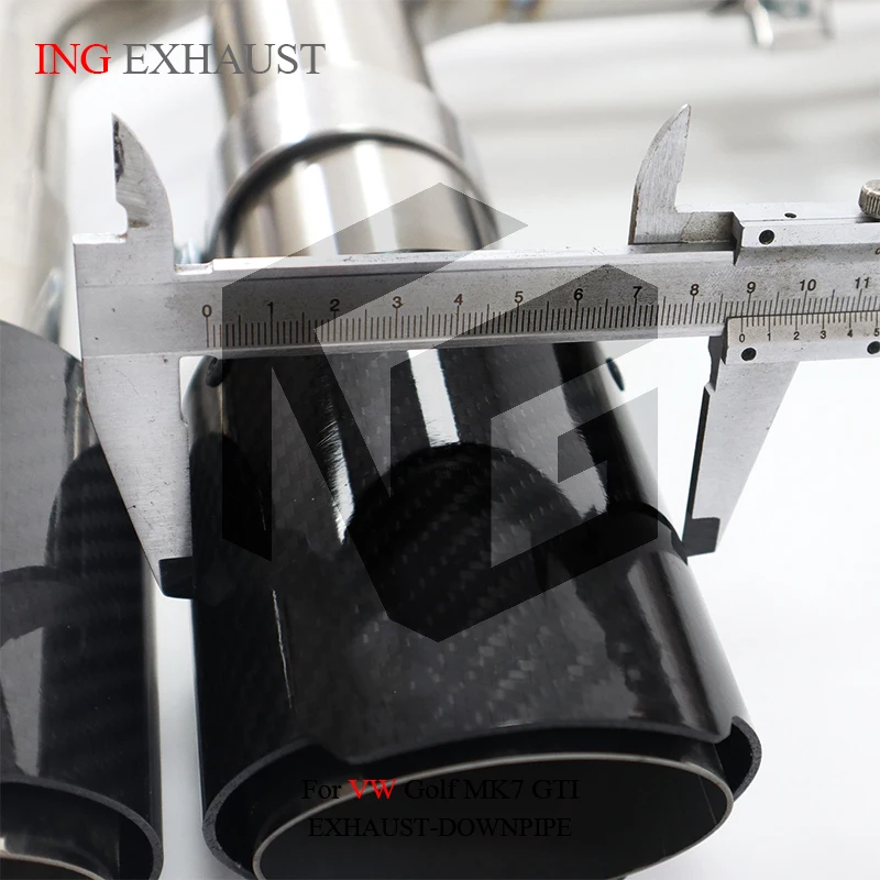 Pour Volkswagen VW Golf MK7 GTI silencieux moteur à distance système d'échappement de Performance automatique ING vanne en acier inoxydable tuyau Catback