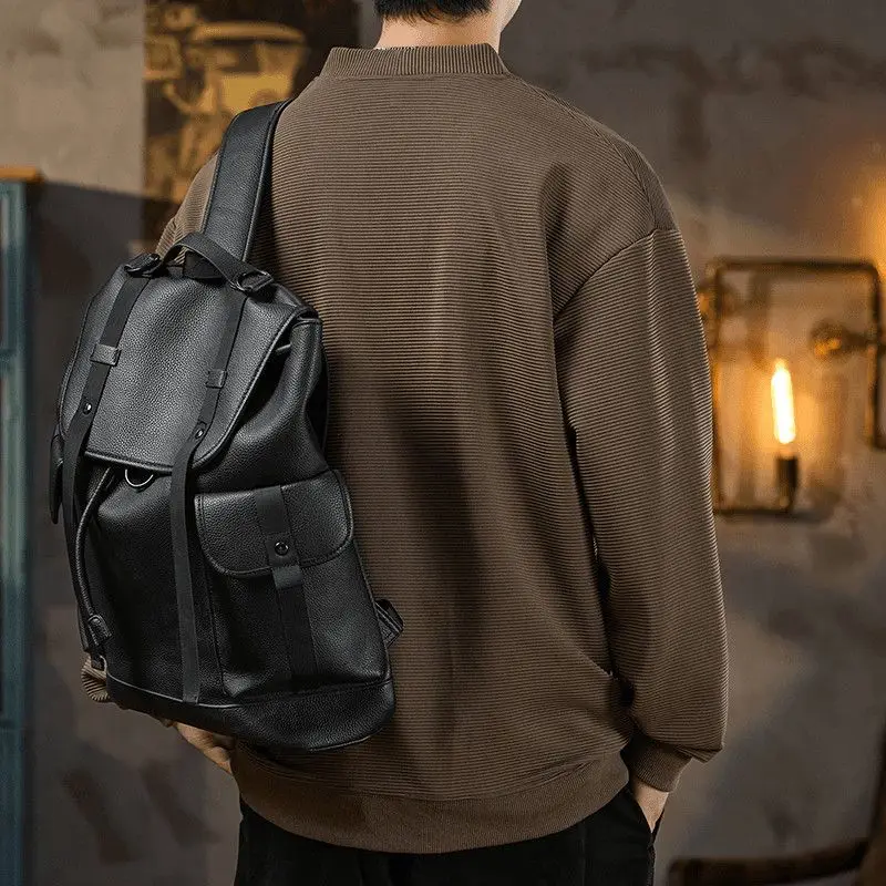 Men's Striped Open Front Cardigan Sweatshirt Casual Loose Fit Single Breasted Shawl Collar Long Sleeve Spring Autumn Daily Wear