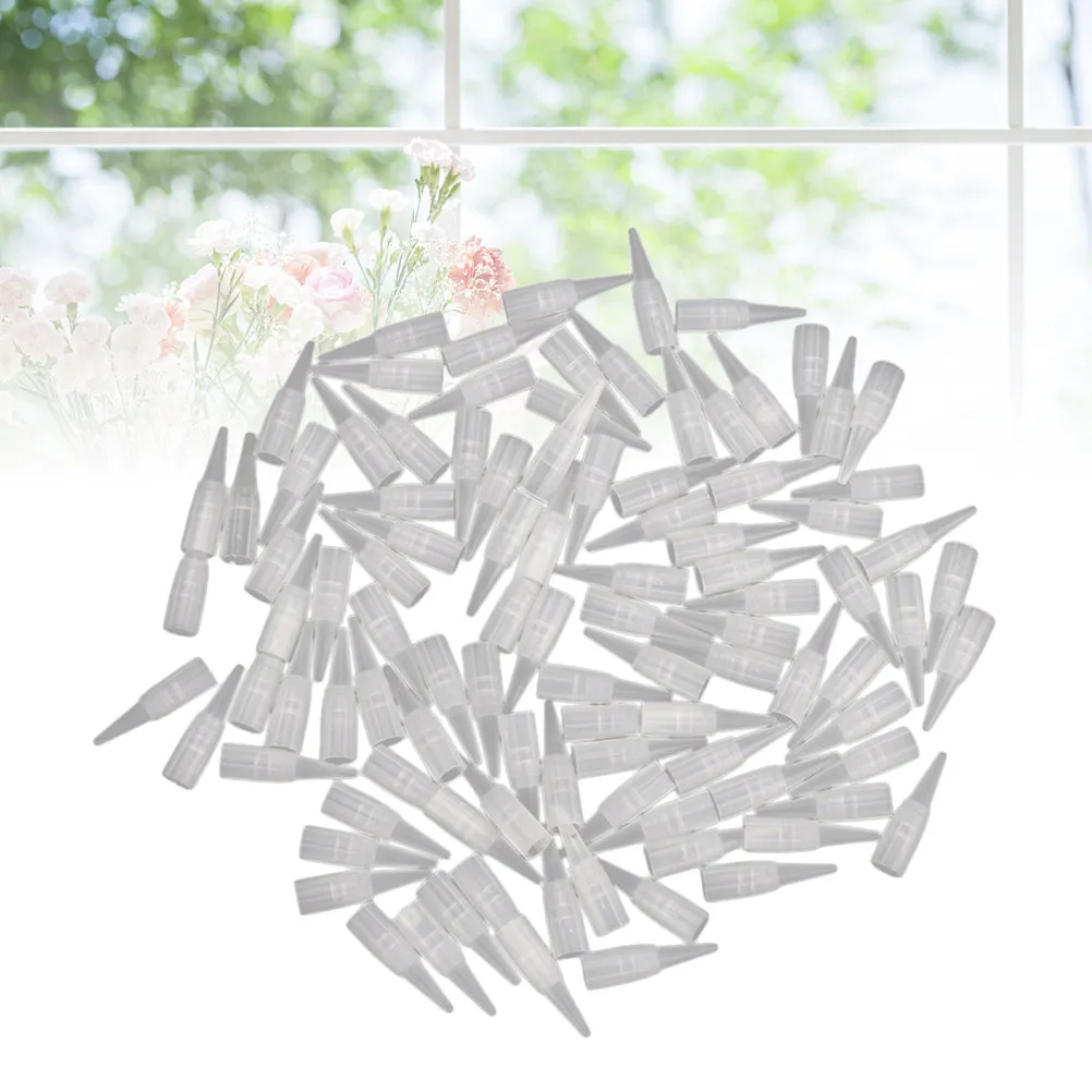 

100Pcs Needle Tips 5R Disposable Eyebrow Machine Nozzles Transparent Plastic for Safe Precise Airflow Control