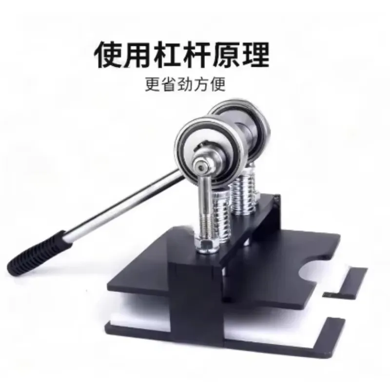 Table Tennis Rubber Cutting Machine Sticky Shot Tool Manual Integrated Cutting Machine Straight and Horizontal Dual Purpose